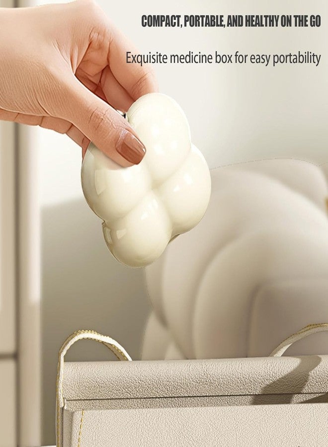 VATTU Travel Pill Box - Portable Pill Organizers for Medications | Compact Weekly Pill Storage Dispenser with Secure Lid | Tablet Organizer for Travel, Home, and Office | Medicine Storage Case - Image 4